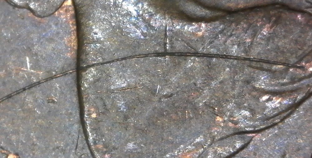 1968-Canadian-Cent-Struck-Through-Found-CRH!